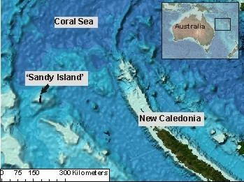 Sandy Island, New Caledonia Disappearance39 of Sandy Island