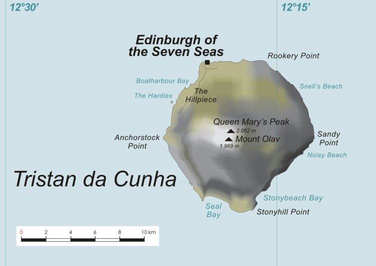 Sandy Point, Tristan da Cunha