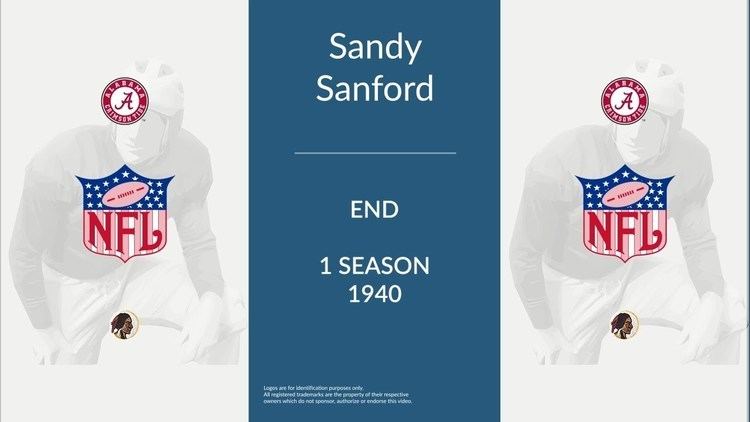 Sandy Sanford Sandy Sanford Football End YouTube