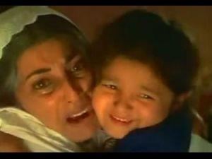 Alia Bhatt as a Child Artist in the 1999 movie Sangharsh PINKVILLA