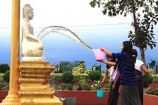 Sangken Sangken The festival of water in Arunachal Pradesh