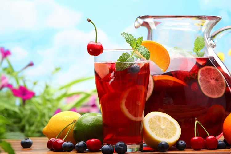 Sangria Sangria summer in Spain Spanish Food World