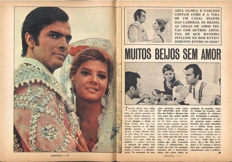 Sangue e Areia revista amiga e novelas SANGUE E AREIA REDE GLOBO 1968