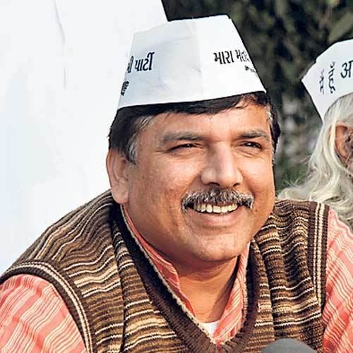 Sanjay Singh Bhushan Yadav worked for maligning AAP39s image Sanjay