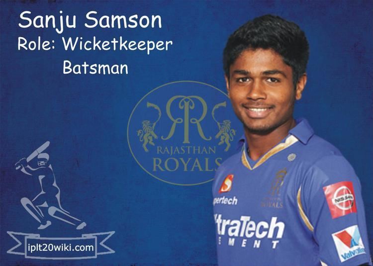 Sanju Samson Sanju Samson Rajasthan Royals RR IPL 2015 Player