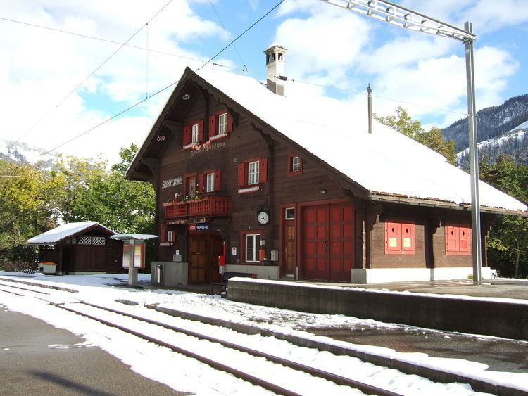 Sankt Peter-Molinis (Rhaetian Railway station)