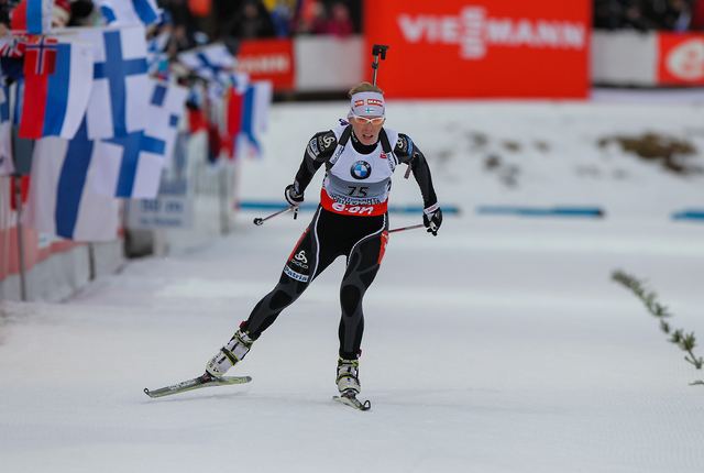 Sanna Markkanen Sanna Markkanen wants to perform well all season Kontiolahti Biathlon