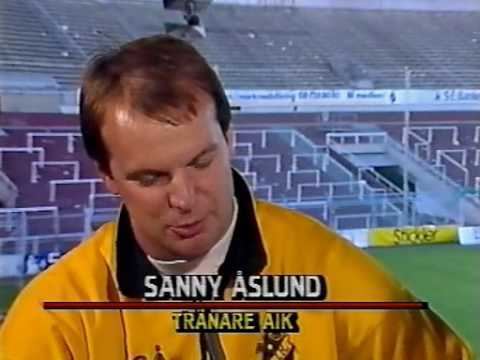 Sanny Åslund 1988AIKDjurgrden00IntervjuSannyslundSportspegeln YouTube