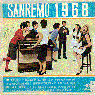 Sanremo Music Festival 1968 The Legacy of Mamma Lena amp Dino Gustin SANREMO 1968 orchestra