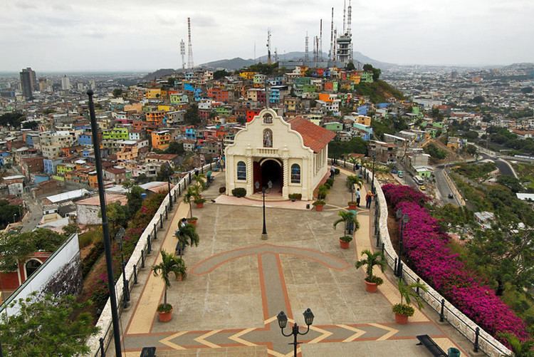 Santa Ana Hill PHOTO Guayaquil Ecuador Church Atop Santa Ana Hill