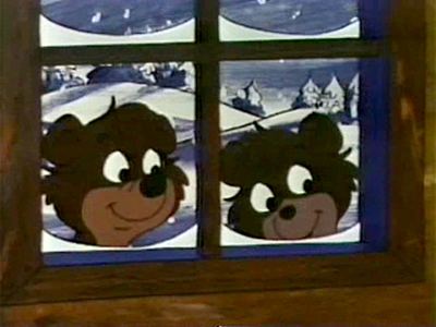 Santa and the Three Bears Christmas TV History Animation Celebration Santa and the Three Bears