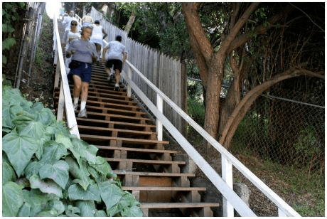 Santa Monica Stairs Exercise LA Santa Monica Steps