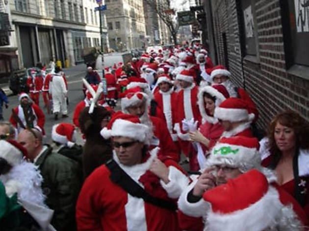 SantaCon SantaCon 2017 NYC guide including where you can drink this year