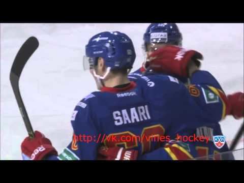 Santeri Saari Vine HockeyRookie Santeri Saari scores his KHL premier