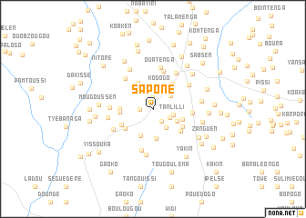 Saponé, Burkina Faso Sapon Burkina Faso map nonanet