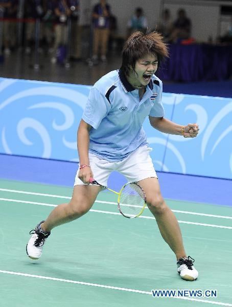 Sapsiree Taerattanachai Taerattanachai claims title of badminton at Youth Olympics