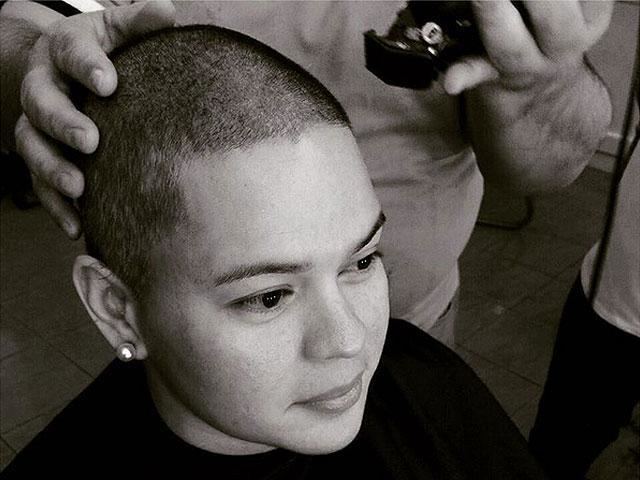 Sara Duterte Inday Sara shaves head in support of Duterte39s