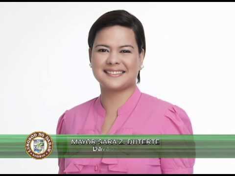 Sara Duterte Mayor Inday Sara Duterte OATHTAKING On June 28 2010 Phimtk