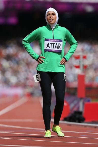 Sarah Attar Sarah Attar Photos Olympics Day 12 Athletics Zimbio