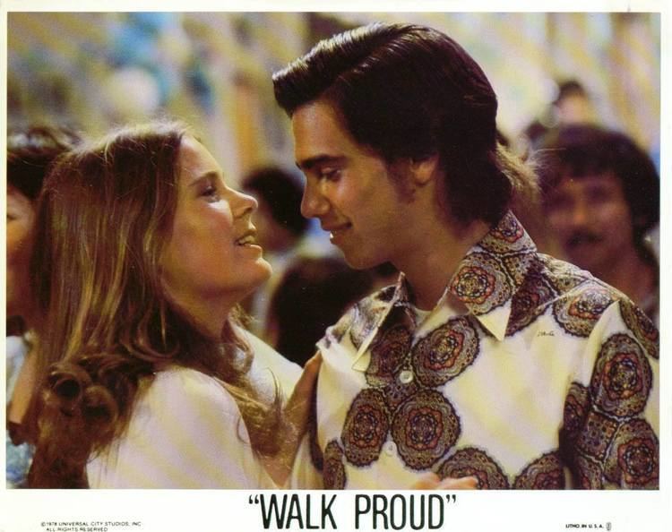 Robby Benson and Sarah Holcomb from the film Walk Proud(1979)
