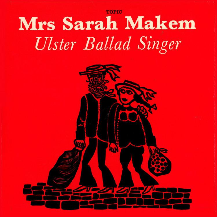 Sarah Makem Ulster Ballad Singer Sarah Makem at the Clancy Brothers