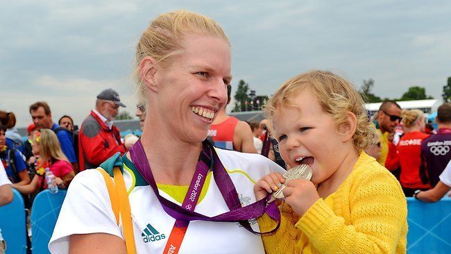 Sarah Tait Special Olympic silver medal for rowing supermum Sarah