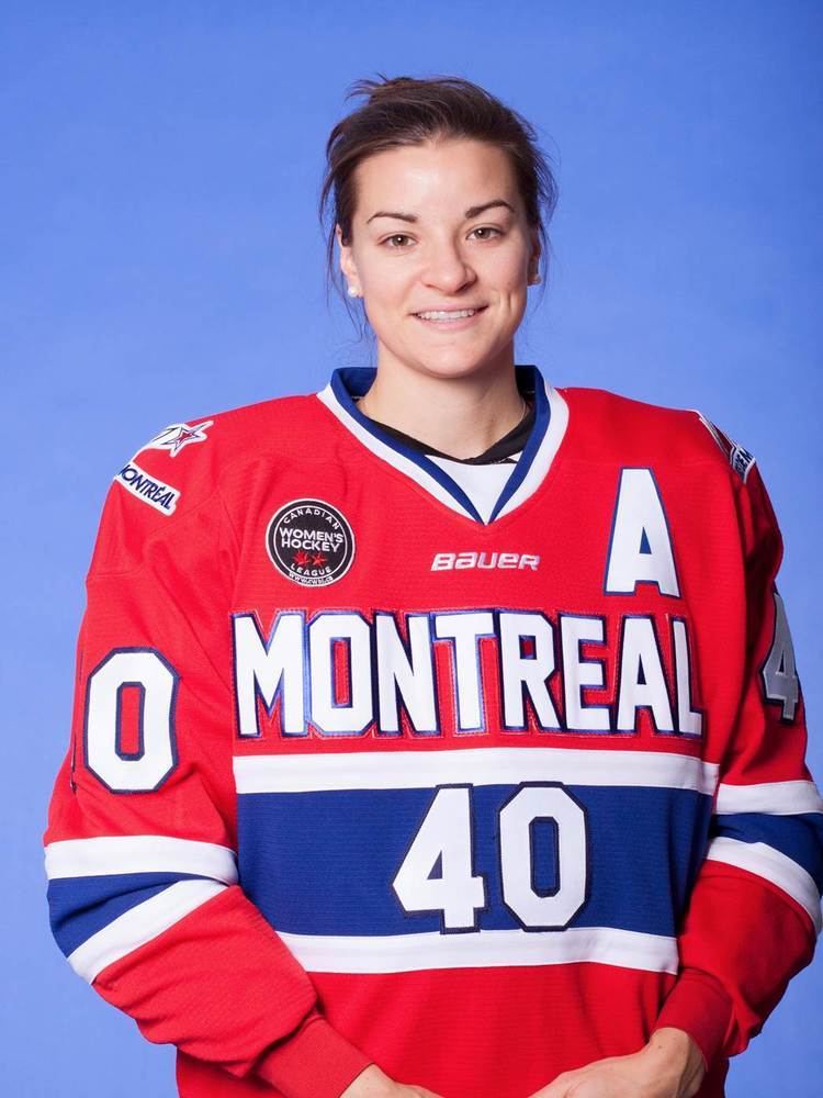 Sarah Vaillancourt Gongshow Gear CWHL Player of the Month Gongshow