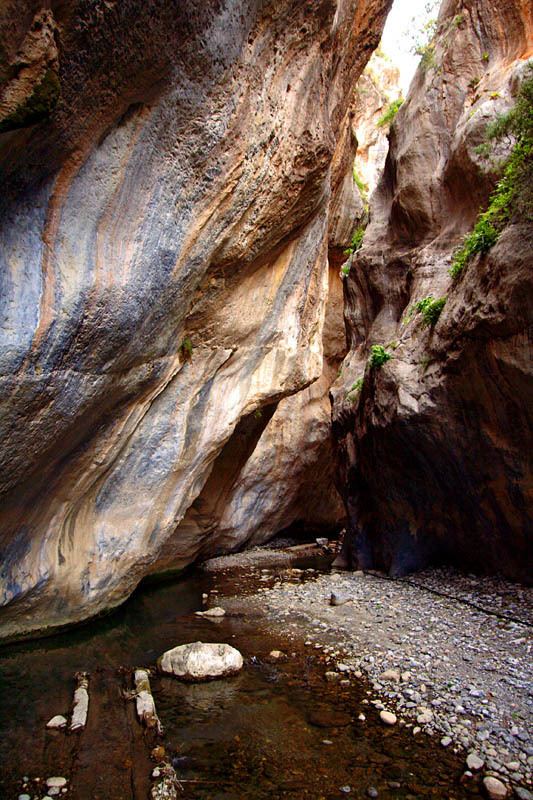 Sarakina Gorge Sarakina Gorge a photo from Lasithi Crete TrekEarth