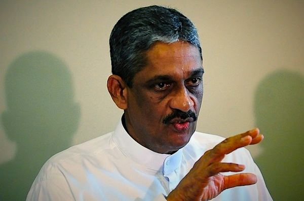 Sarath Fonseka Sarath Fonseka comments on his party39s vote base