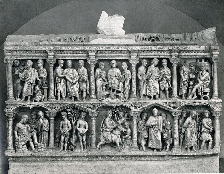 Sarcophagus of Junius Bassus Junius Bassus Sarcophagus
