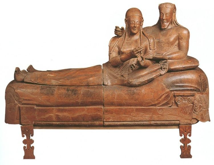 Sarcophagus of the Spouses httpssmediacacheak0pinimgcomoriginalsb6