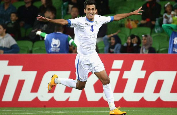 Sardor Rashidov Football Asian Cup Group B Uzbekistan join China in