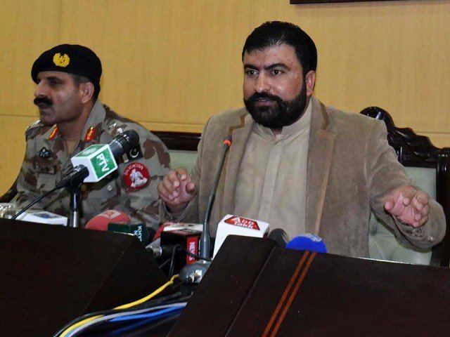 Sarfraz Bugti Eight militants killed 15 arrested in Balochistan raids