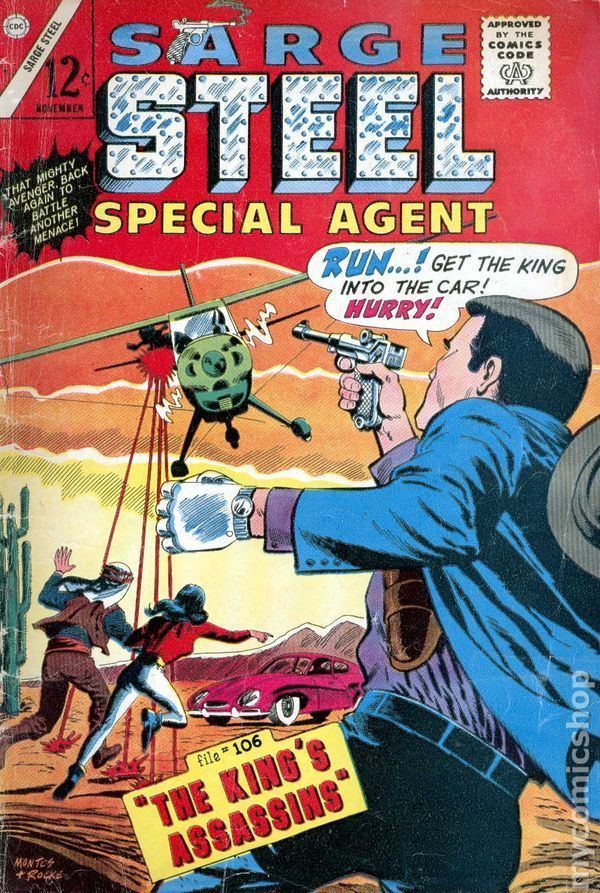 Sarge Steel Sarge Steel 1964 comic books