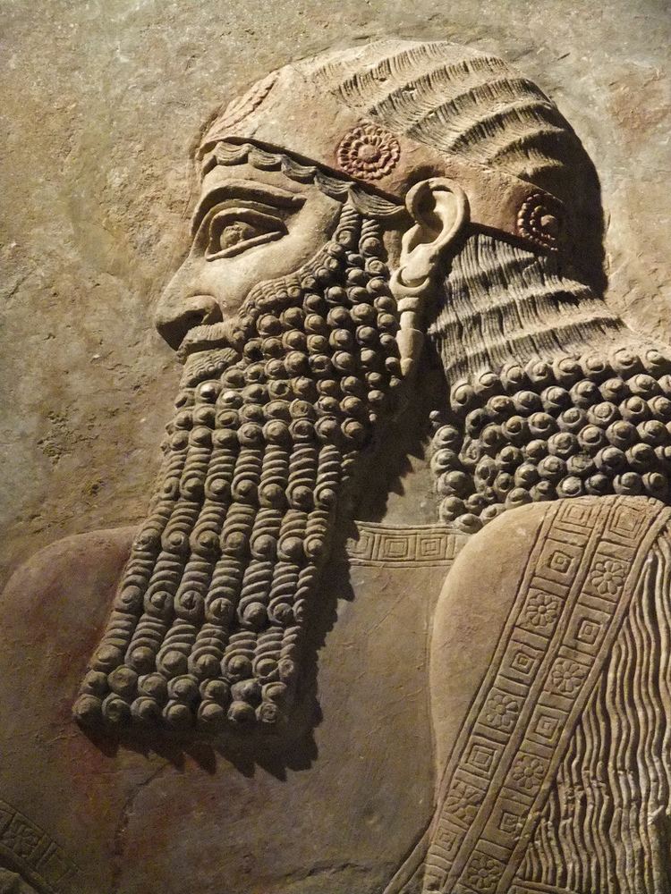 Sargon II Relief from the palace of King Sargon II in his capital