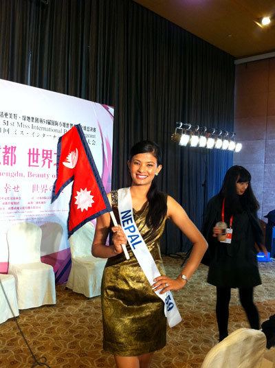 Sarina Maskey Miss Nepal 2011 2nd Runnerup Sarina Maskey