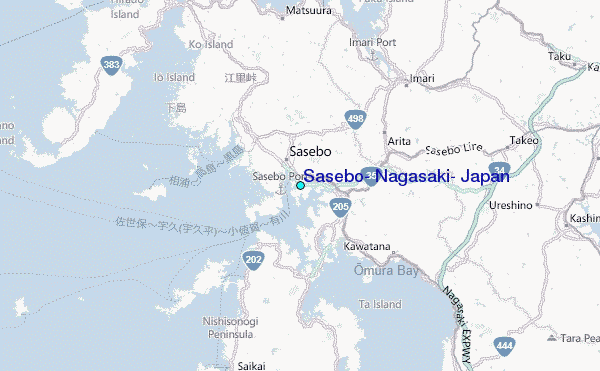 Sasebo, Nagasaki Sasebo Nagasaki Japan Tide Station Location Guide