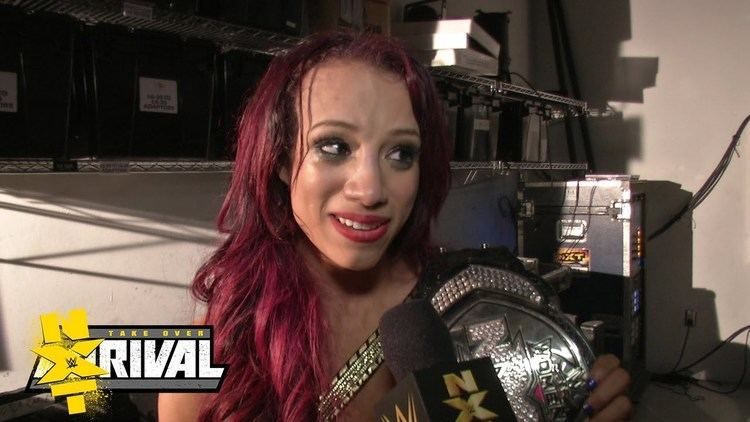 Sasha Banks Sasha Banks celebrates her NXT Women39s Title win February