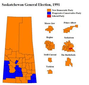 Saskatchewan general election, 1991 httpsuploadwikimediaorgwikipediaenthumbd