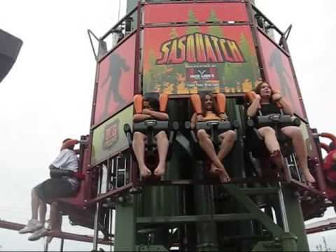 Sasquatch (ride) XSTREAM SASQUATCH RIDE YouTube