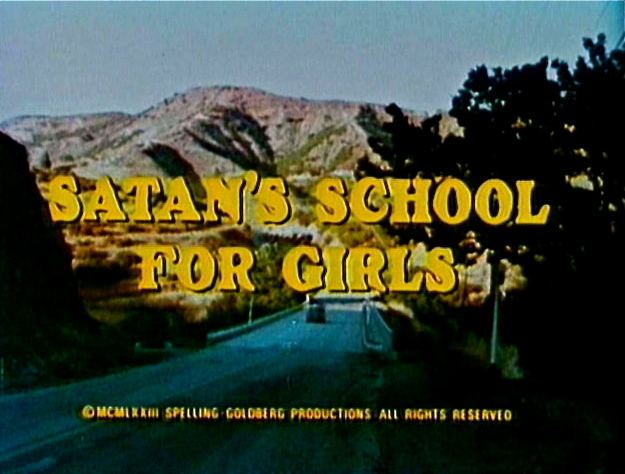 Satans School for Girls (1973 film) movie scenes  both of which depict the troubles that befall coeds whose dorms are fronts for Satan worshipping cults College girls and cultists Two great 