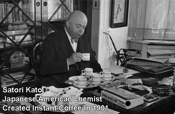 Satori Kato Satori Kato Japanese American Chemist Creates Instant Coffee In 1901