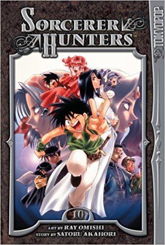 Satoru Akahori Sorcerer Hunters 100 Authentic Format Volume 10 Satoru Akahori