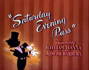 Saturday Evening Puss movie poster