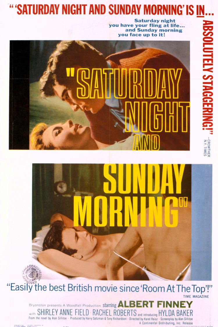 Saturday Night and Sunday Morning (film) wwwgstaticcomtvthumbmovieposters3386p3386p
