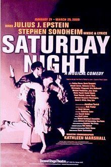Saturday Night (musical) httpsuploadwikimediaorgwikipediaenthumb3