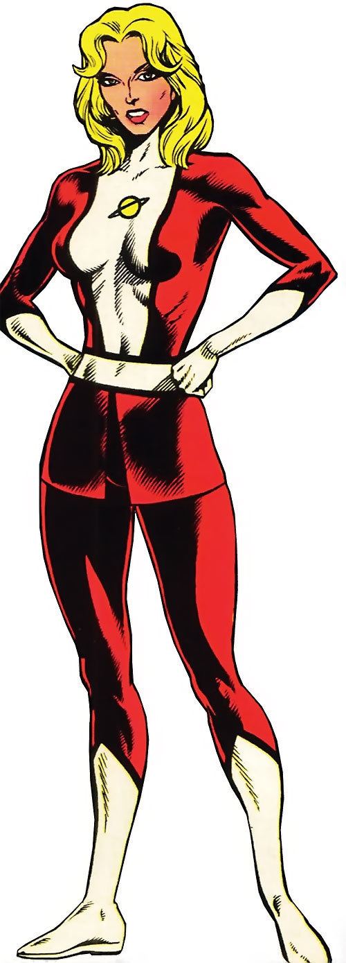 Saturn Girl Saturn Girl PreCrisis DC Comics Legion Super Heroes Classic