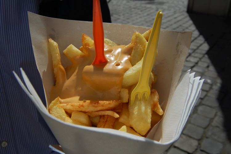 Sauce andalouse Frites with Sauce Andalouse Belgian Frites Delicious Lov Flickr