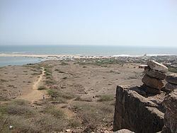 The sea view from Harshad Temple