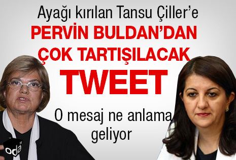 Savaş Buldan Aya krlan Tansu iller39e Pervin Buldan39dan ok tartlacak tweet